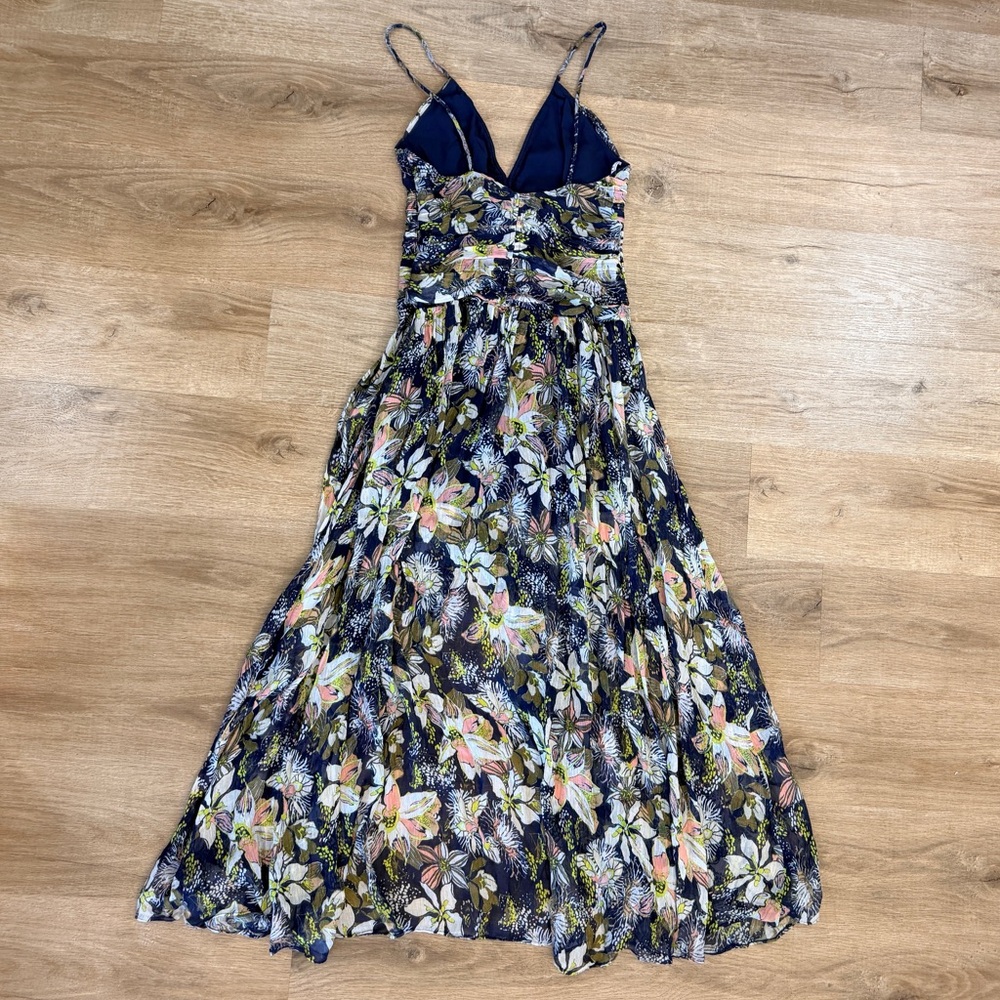 Ruched Waist Boho Maxi Lovette Dress Tanya Taylor - Picture 12 of 14